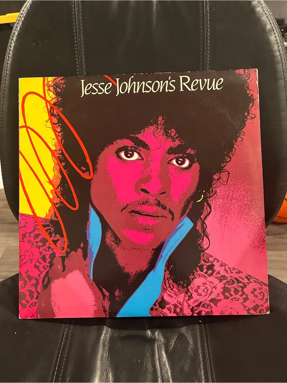 - Pink Cover Vinyl Record Album